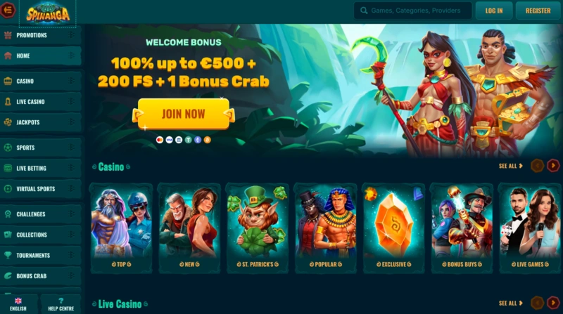 Spinanga Homepage