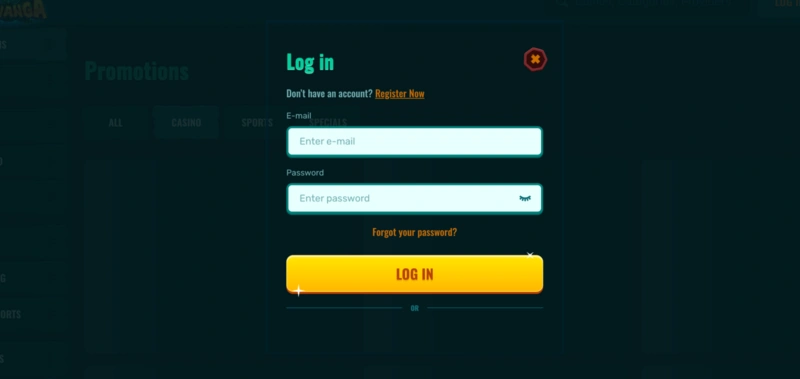 Spinanga Login
